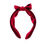 Velvet Bow Headband